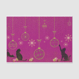 Tema del gato del papel de regalo, Gatito Cat