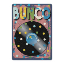 Tema del rock retro Bunco y música Roll