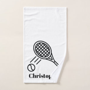 Tema del tenis Deporte Nombre Monogramado