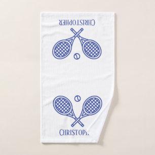 Tema del tenis Nombre Monogramado