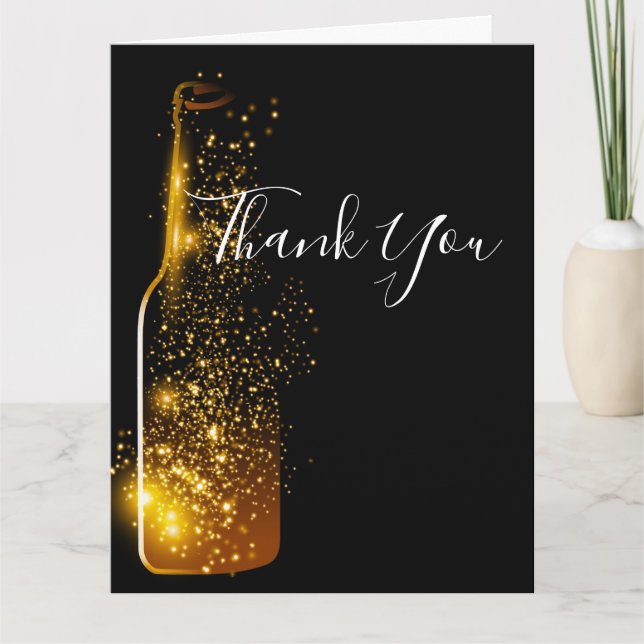 tema del vino, carta de agradecimiento (Anverso)