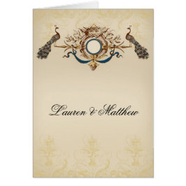 Tema elegante del pavo real