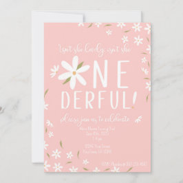 Tema rosado no es una invitación de cumpleaños mar