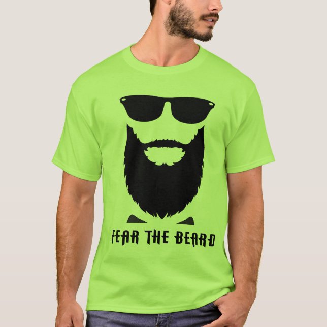 Teme la camiseta barba (Anverso)