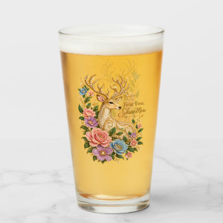 Teme Menos Brilla Más: Ciervo Floral Ornamental