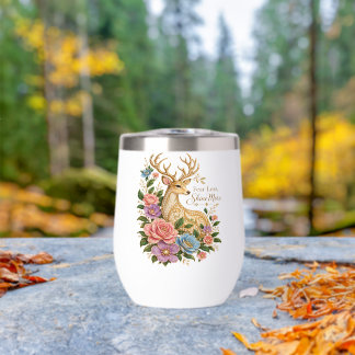 Teme Menos Brilla Más: Ciervo Floral Ornamental