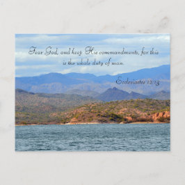 Temer a Dios y mantener sus mandamientos postales
