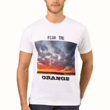 Temer la camiseta Naranja