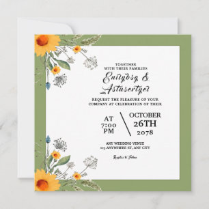 Templa de diseño de la invitación a la tarjeta de