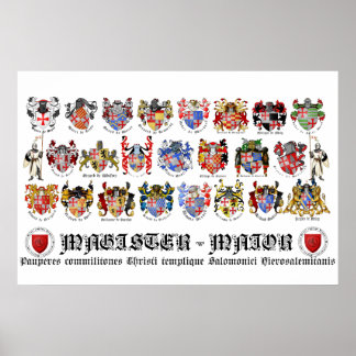 Templario póster de maestro de grande