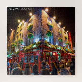 Temple Bar Dublín Irlanda. Rompecabezas