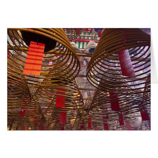 Templo budista Man Mo de Hong Kong (Anverso (Horizontal))