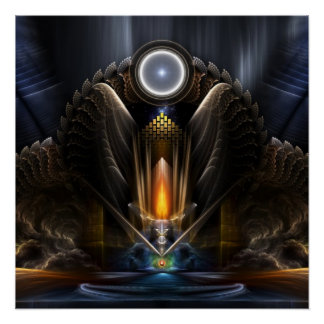 Templo Cítrico - Orb De Karinos Poster Perfecto