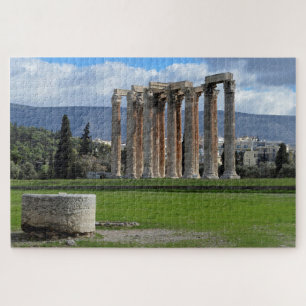 Templo de Atenas del rompecabezas de Zeus Jigsaw