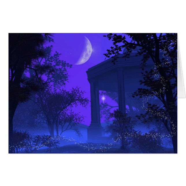 Templo de Diana en el claro de luna (Anverso (Horizontal))