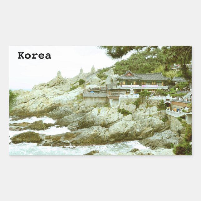 Templo de Dragón en Busan, Pegatina de SK (Anverso)