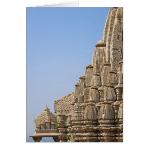 Templo de Jain en el Fuerte de Chittorgarh, India