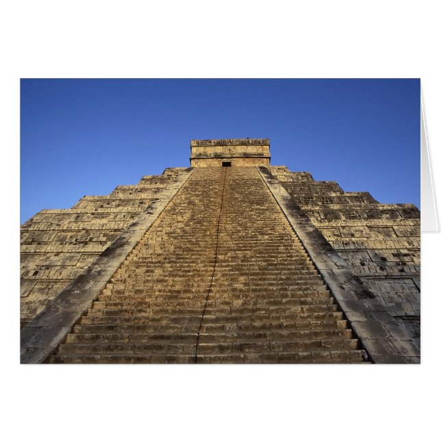 Templo de Kukulcan o Castillo) en 2 (Anverso (Horizontal))