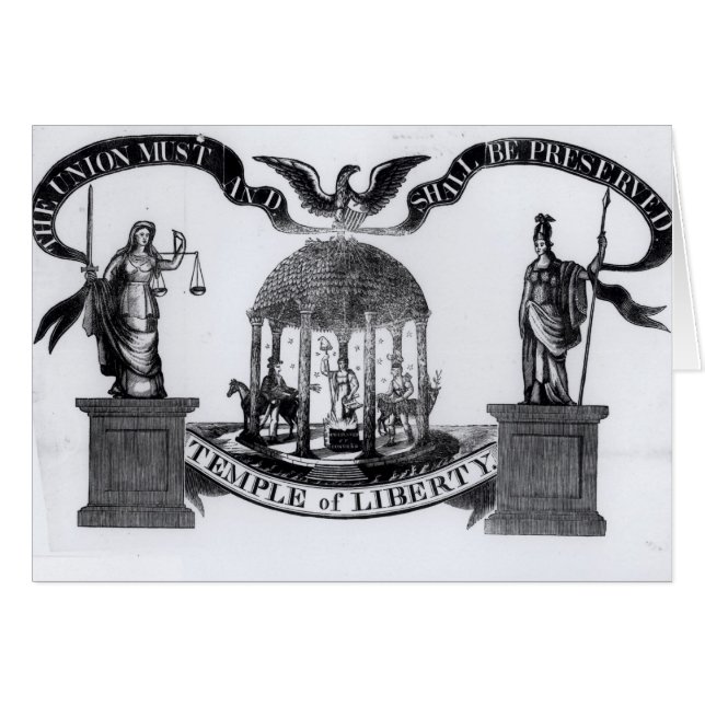 Templo de la libertad, 1834 (Anverso (Horizontal))