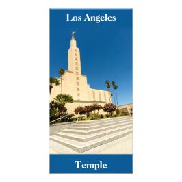 Templo de Los Ángeles LDS de la tarjeta de imagen