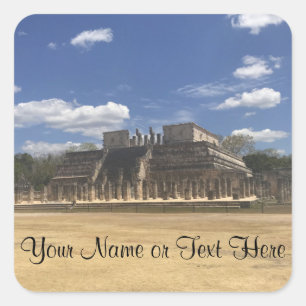 Templo de los Guerreros Chichén Itza #3 Pegatinas