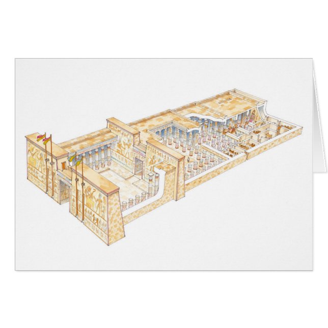 Templo egipcio (Anverso (Horizontal))