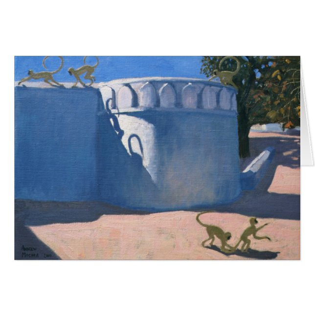 Templo la India 2000 del mono (Anverso (Horizontal))