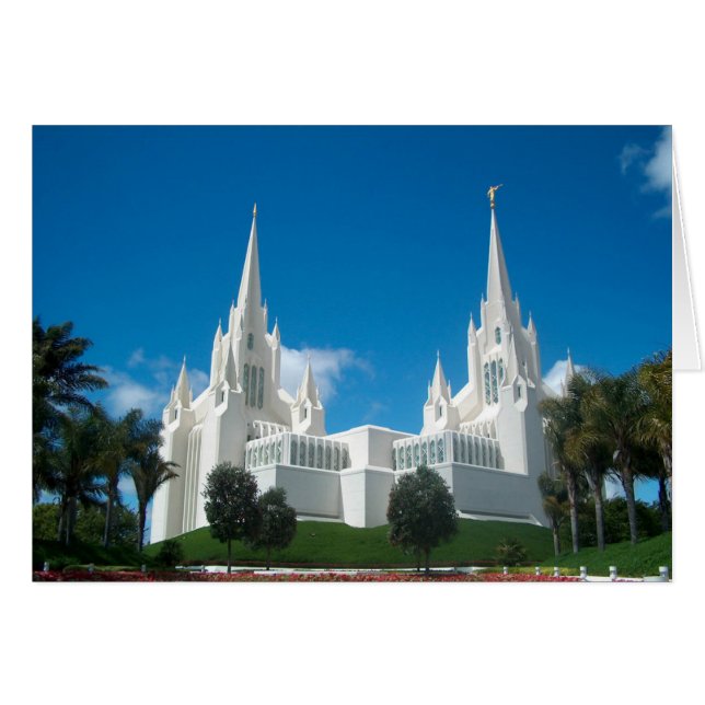 Templo LDS de San Diego (Anverso (Horizontal))