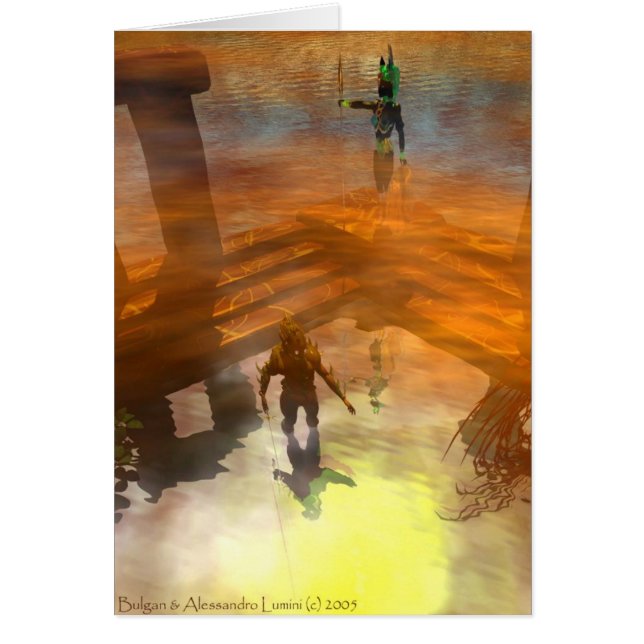 Templo OSCURO del agua, ciencia ficción (Frente)