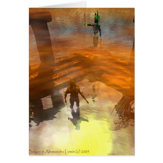 Templo OSCURO del agua, ciencia ficción (Frente)