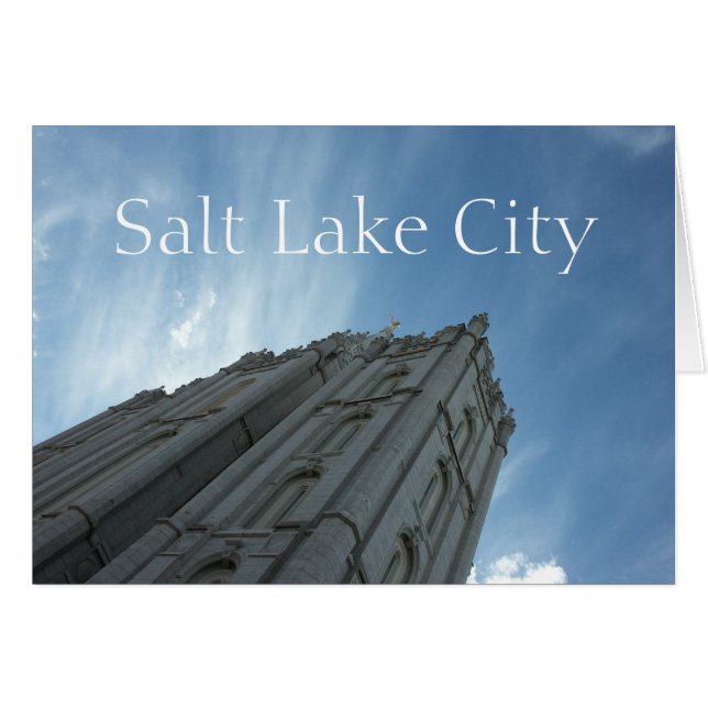 Templo, Salt Lake City (Anverso (Horizontal))