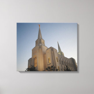 Templo Utah de Brigham City #1 Canvas de arte de p
