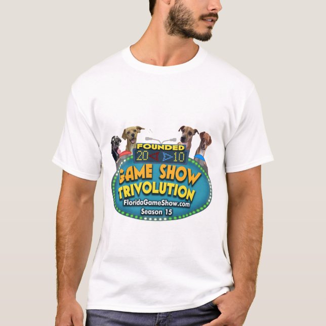 Temporada 15 de la camiseta blanca masculina (Anverso)