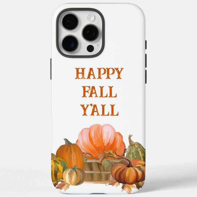 Temporada de calabaza de Acción de Gracias Funda F (Reverso)
