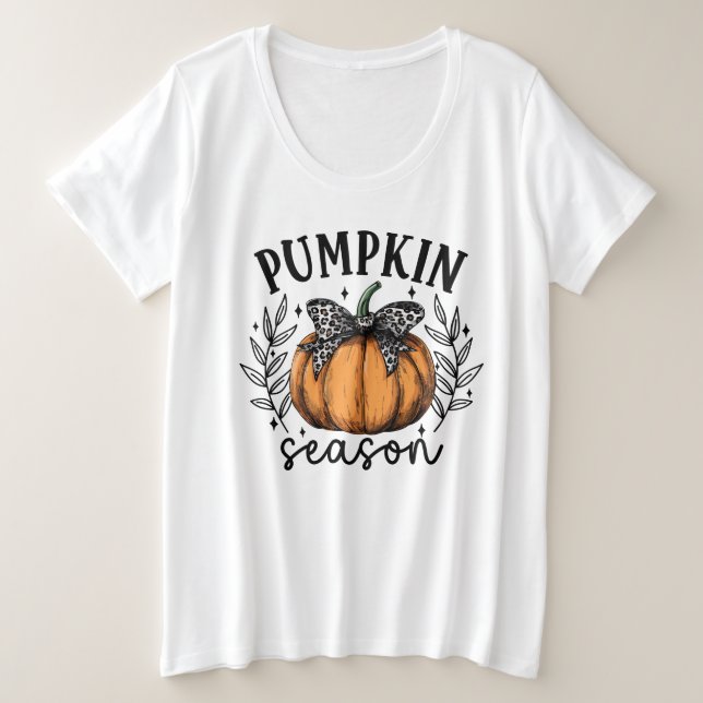 Temporada de calabaza de Coquette otoño (Anverso del diseño)