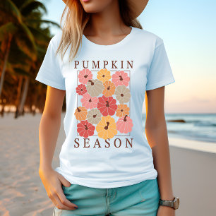 Temporada de Calabazas: Camiseta de Otoño para el