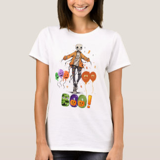 Temporada de fantasía, camiseta de Halloween Ghost