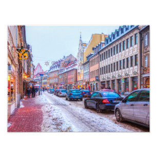 Temporada de invierno en Bamberg Alemania Foto Amp