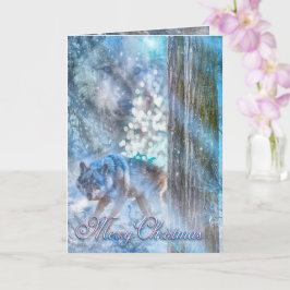 TEMPORADA DE Lobo Gris DE LA Tarjeta WOLF