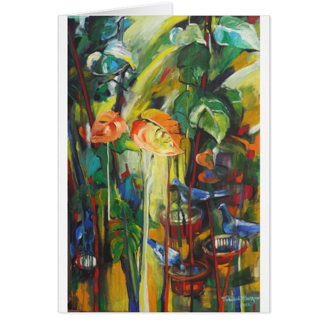 Temporada de primavera y palomas (Frente)