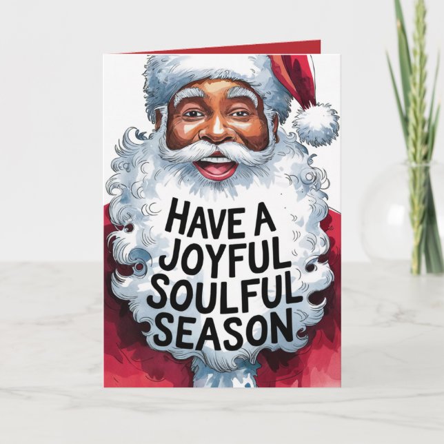 Temporada de Soulous | Tarjeta de felicitación Bla (Anverso)