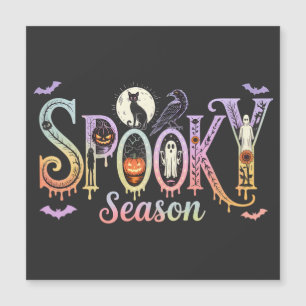 Temporada espeluznante Halloween iridiscente