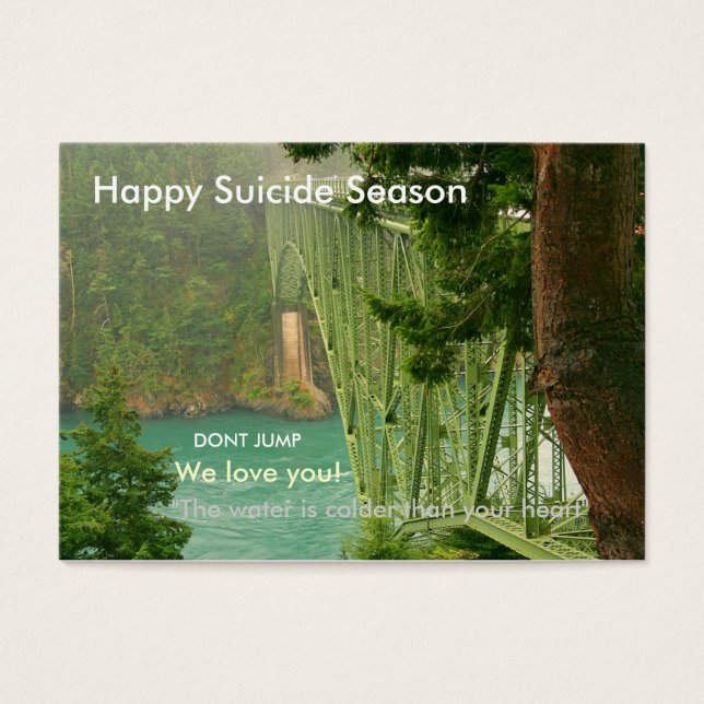 Temporada feliz de suicidio (Frente)