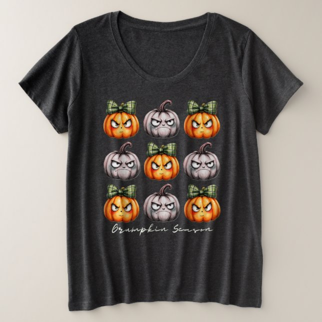 Temporada Grumpkin - Grumpkin Pumpkin Halloween (Anverso del diseño)