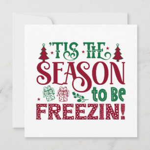 Temporada para ser divertido muñeco de nieve inver