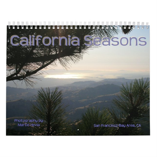 Temporadas de California - Calendario (Tapa)