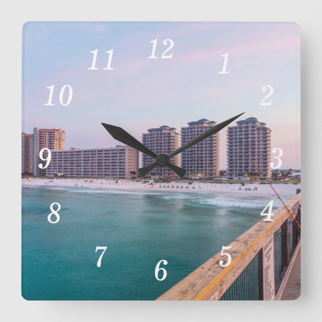 Temprano reloj del muro de pesca de la playa Navar (Anverso)