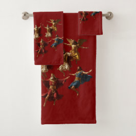 Ten Lords Leaping The Ten Commandments Vector 