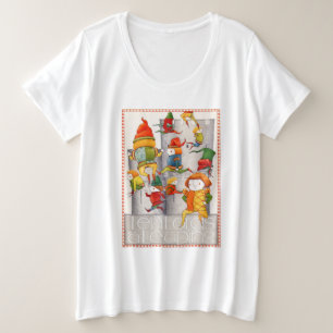 TEN LORDS Una camiseta de gran tamaño para las muj