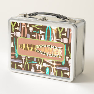 Ten Squeezer Hammer Viajará Caja Metalizado De Alm